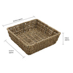 Seagrass Square Storage Tray