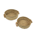 Palma Natural Set of 2 Natural Storage Baskets