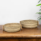 Palma Natural Set of 2 Natural Storage Baskets