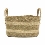 Palma Natural Medium Rectangular Storage Basket