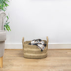 Palma Natural Medium Rectangular Storage Basket
