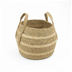 Palma Natural Belly Storage Basket with Handles