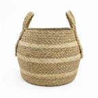 Palma Natural Belly Storage Basket with Handles