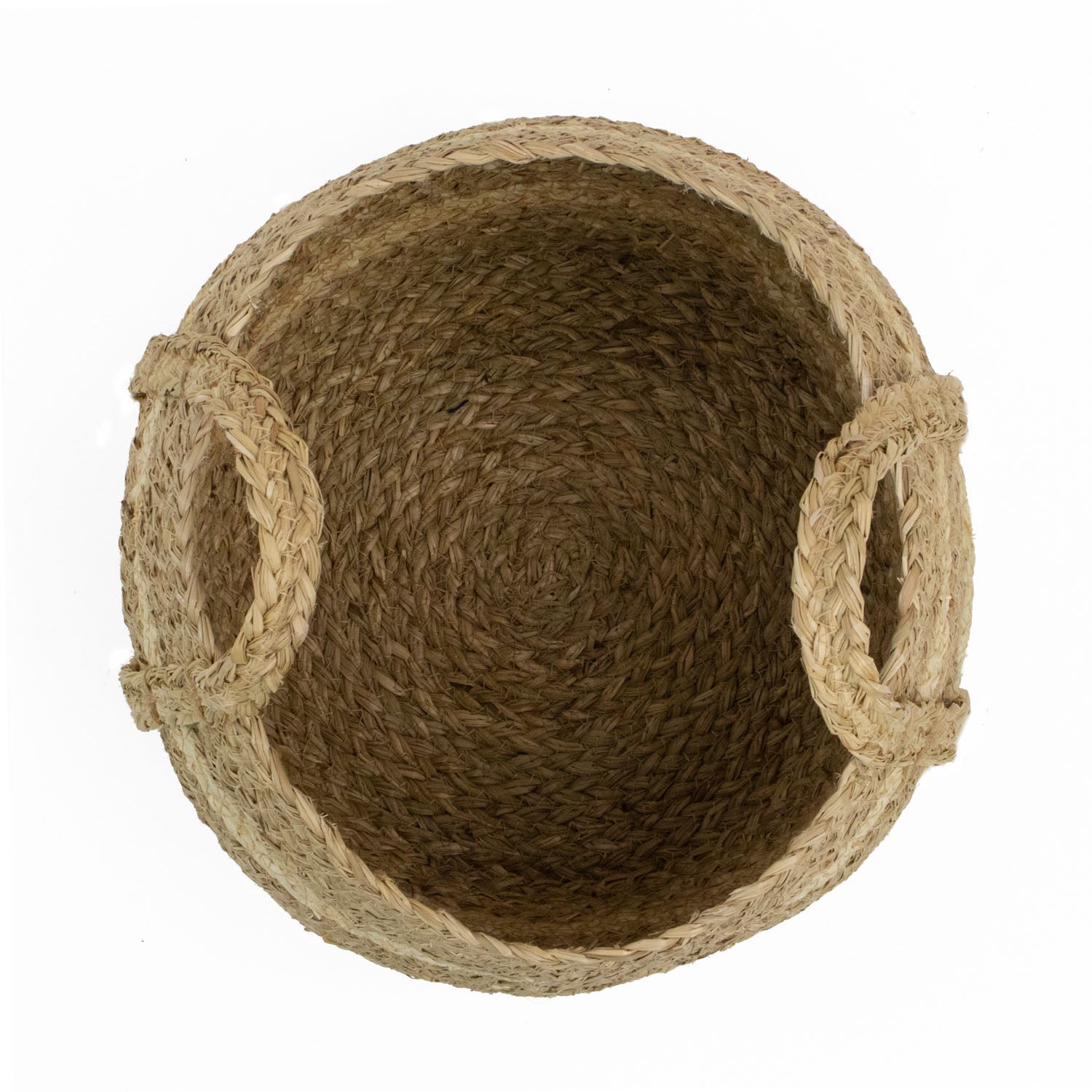Palma Natural Belly Storage Basket with Handles
