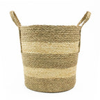 Palma Natural Round Storage Basket