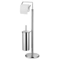 Linnea Chrome Toilet Brush And Roll Holder