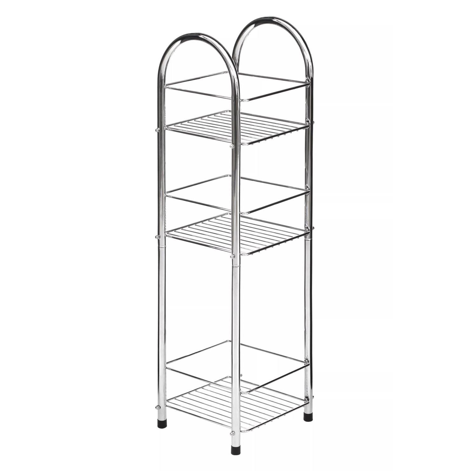Dara 3 Tier Chrome Storage Stand