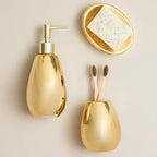 Magpie Dolomite Gold 3 Piece Bathroom Set