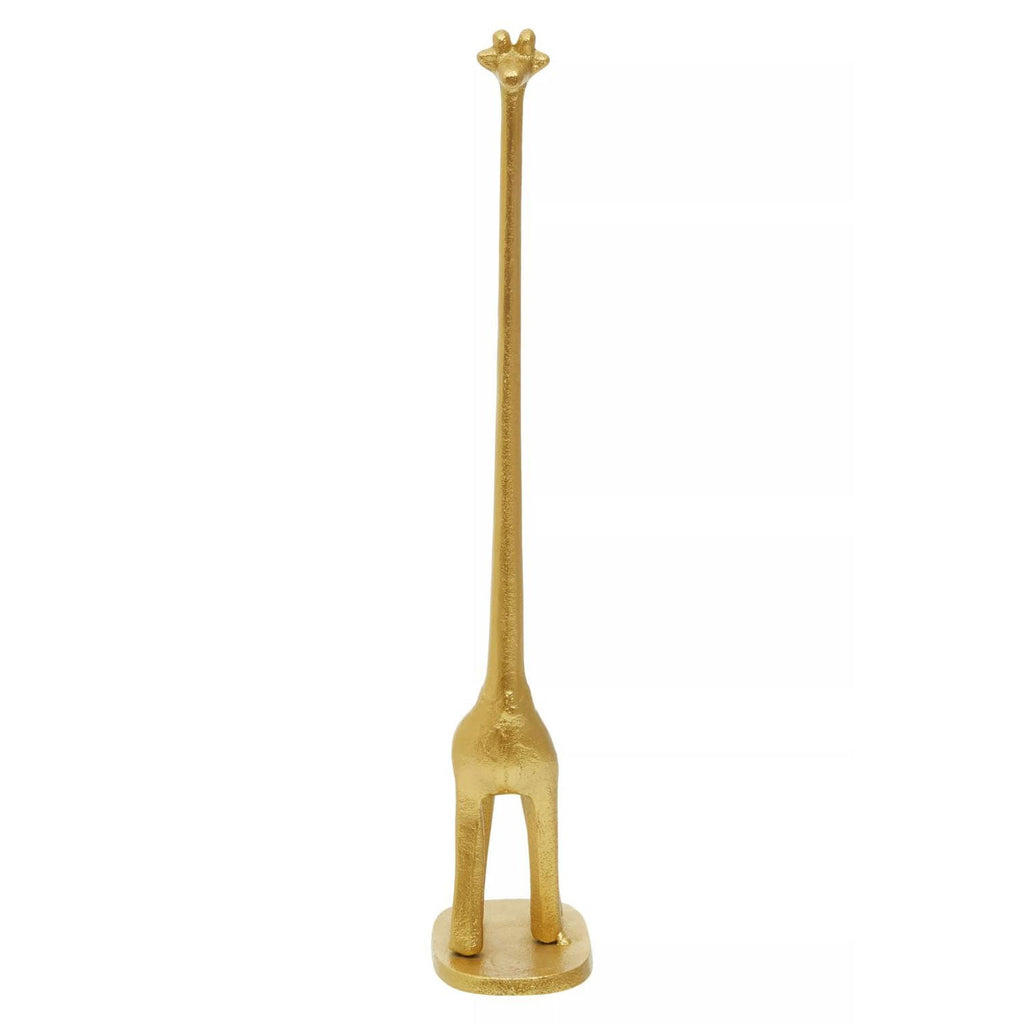 Fauna Gold Finish Giraffe Toilet Roll Holder