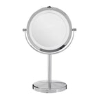 Clara Chrome Plated LED Mirror
