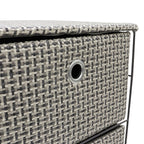 Silva 4 Drawer Wide Fabric Storage Tower