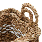 Lidi Set Of Two Square Seagrass Baskets