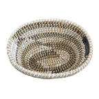 Lidi Set Of Three Oval Handwoven Straw Baskets