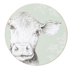 Fieldview Farm - Set of 4 Round Coasters Assorted Design