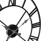 Vitus Black Metal Wall Clock