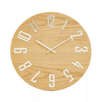 Vitus Natural Finish Wall Clock