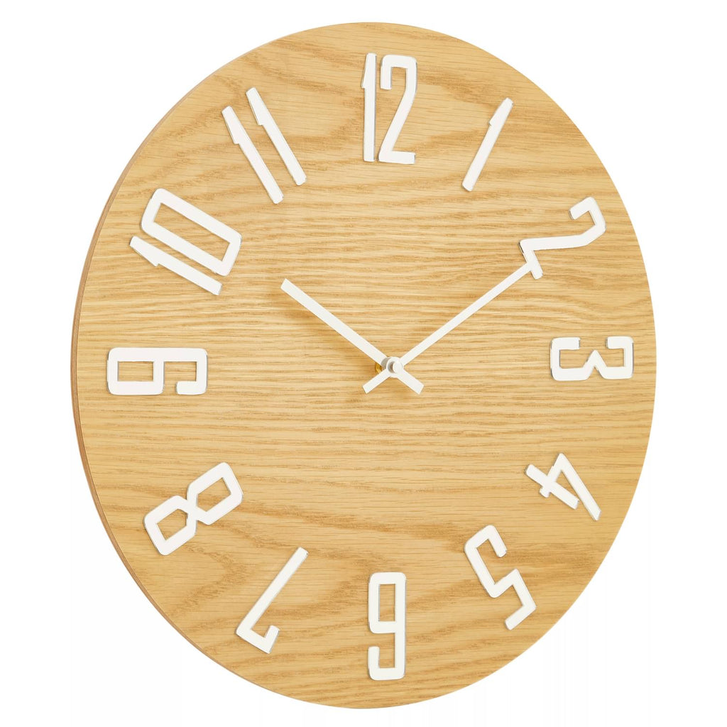 Vitus Natural Finish Wall Clock