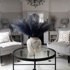 Grey Large Faux Pampas Grass Stem