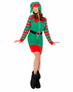 Festive Elf Women  - Adult Costume