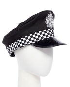 Black  Policeman Hat