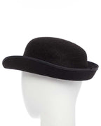 Black Policewoman Hat
