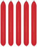 Link-O-Loon 660 Fashion Red Latex Balloons (50pk)