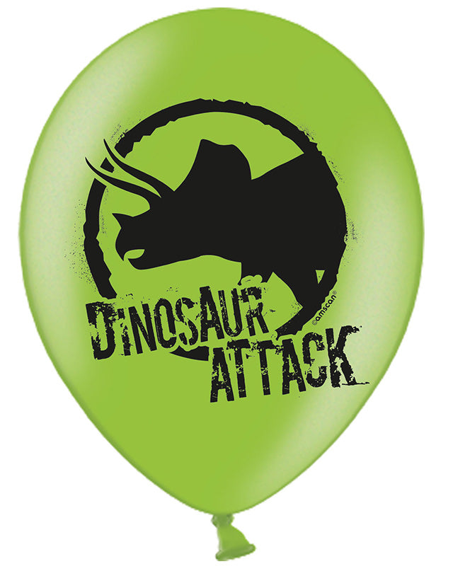 Dinosaur Attack Latex Balloons - 11" (6pk)