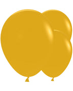 Fashion Mustard - 18" Latex Balloons (25pk)