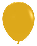 Fashion Mustard - 18" Latex Balloons (25pk)