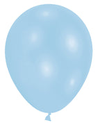 Pearl Powder Blue - 9" Latex Balloons (10pk)