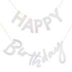 Acrylic Happy Bday Banner - 3m