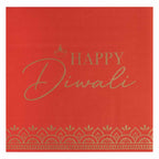 Happy Diwali Paper Napkins - 33cm (16pk)