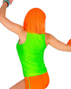 80s Neon Green Tank Top - Adult Costume