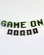 Game On Personalisable Paper Banner with Sticker Sheets - 2m