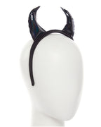 Black Devil Horns Headband
