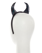 Black Devil Horns Headband