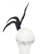 Silver Charleston Flapper Headband