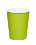 Lime Green Paper Cups - 237ml (8pk)