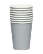 Silver Paper Cups - 237ml (8pk)