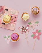 Flower & Butterfly Food Picks (12pk)