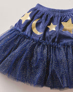 Wizardess Navy Tutu- 5-7 Years