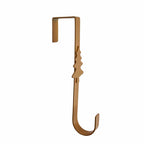 Gold Metal Christmas Tree Wreath Hanger - 30cm