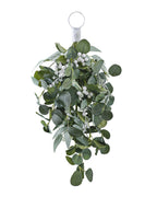 Eucalyptus and White Berry Swag