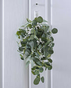Eucalyptus and White Berry Swag