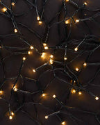 200 Warm White Outdoor LED Lights - Battery Operated