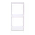 Dara 3 Tier White Rustic Bathroom Shelf