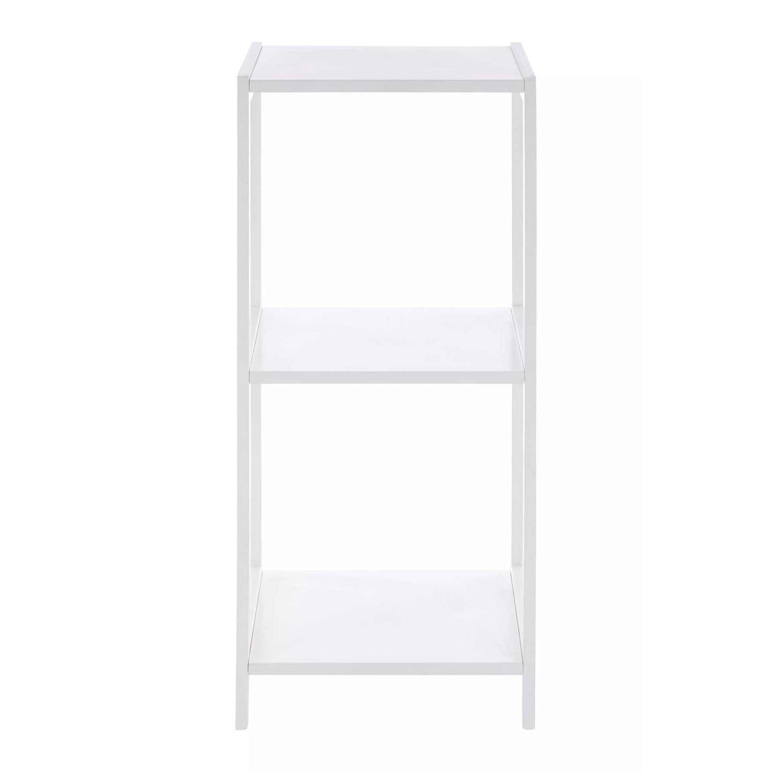 Dara 3 Tier White Rustic Bathroom Shelf