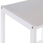 Dara 3 Tier White Rustic Bathroom Shelf