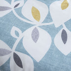 Catherine Lansfield Inga Leaf Teal Reversible Duvet Set