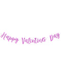Pink Metallic "Happy Valentine's / Galentines Day' Banner - 2m
